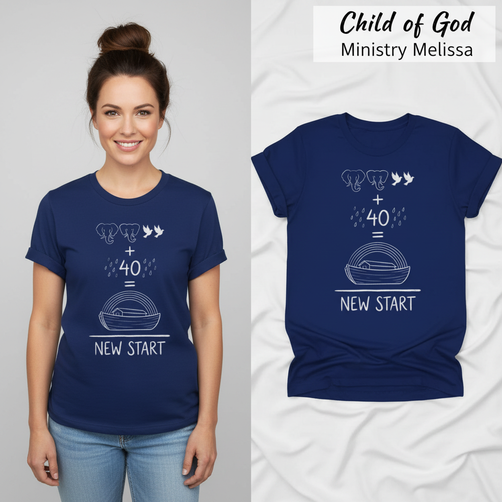 New Start Equation T-Shirt_model_flat
