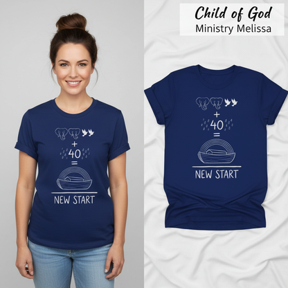 New Start Equation T-Shirt_model_flat