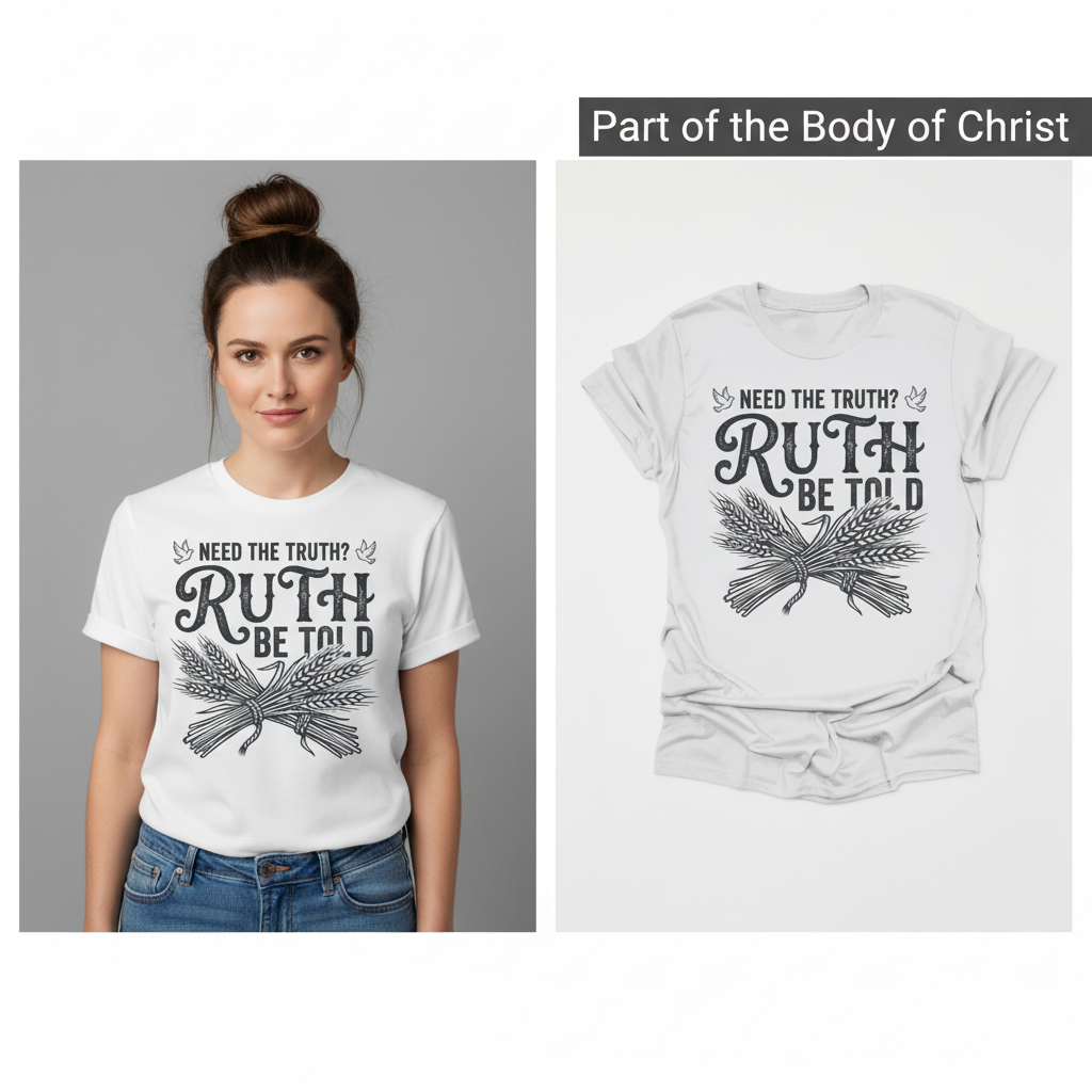 Ruth Be Told T-Shirt_model_flat