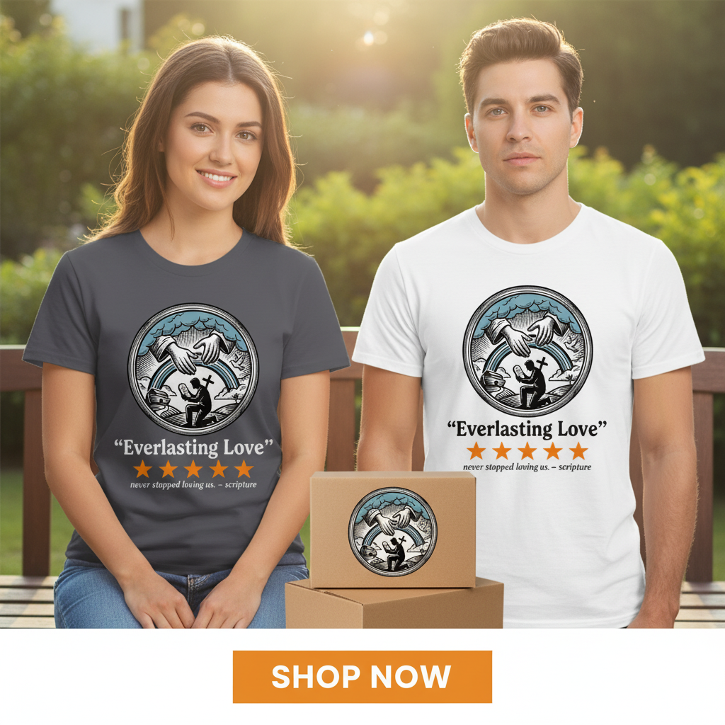 Everlasting Love T-Shirt_dual_model_life