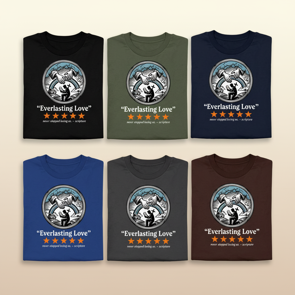 Everlasting Love T-Shirt_6color_grid