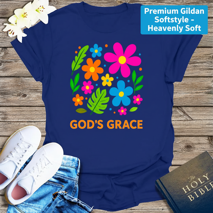 God's Grace Bloom T-Shirt_clean