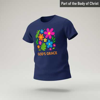 God's Grace Bloom T-Shirt_3d_float