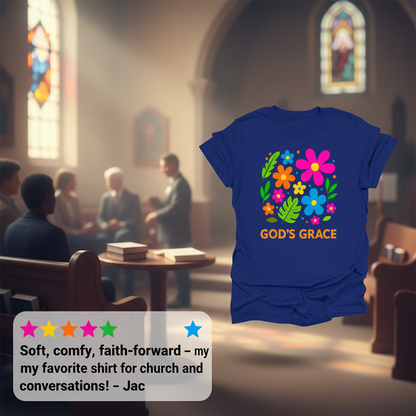 God's Grace Bloom T-Shirt_review_5star