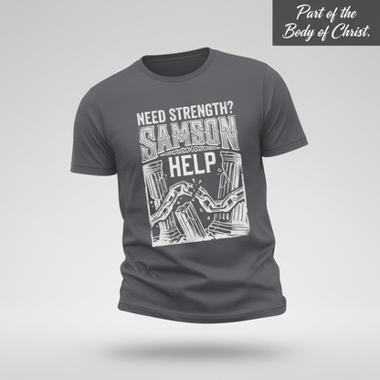 Samson Strength T-Shirt_3d_float