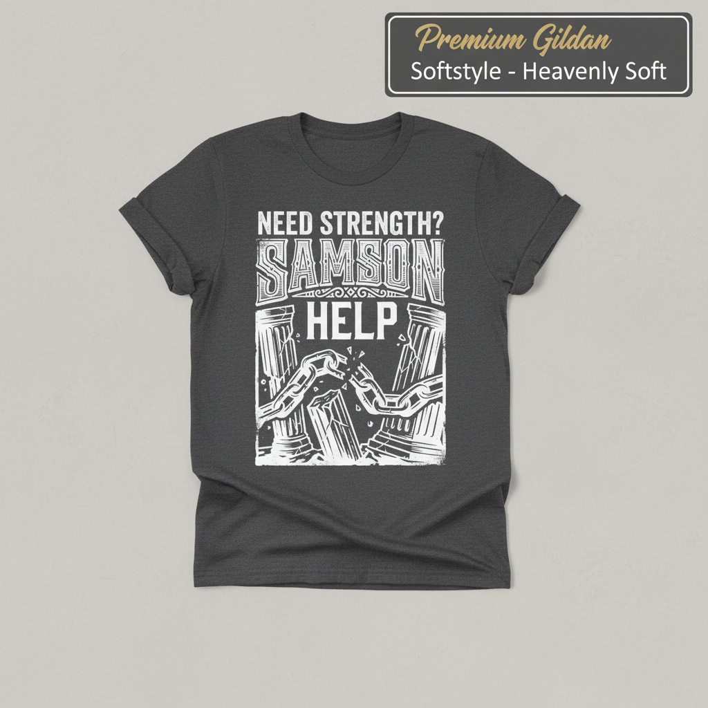 Samson Strength T-Shirt_clean