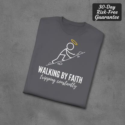 Walking by Faith T-Shirt_fold_tilt