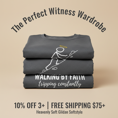 Walking by Faith T-Shirt_stacked_promotion