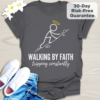 Walking by Faith T-Shirt_clean