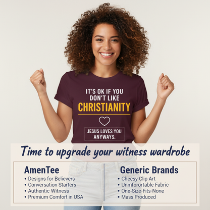 Jesus Loves You Anyway T-Shirt_product_table