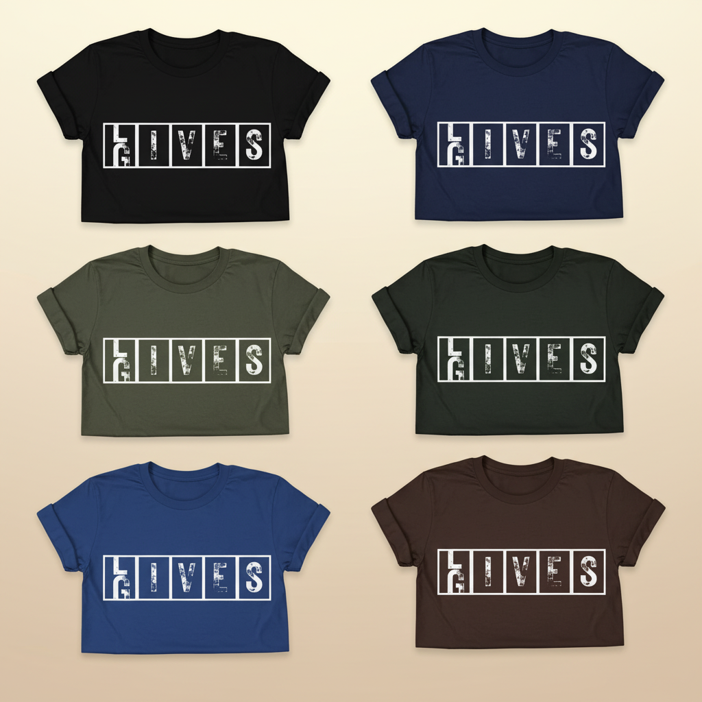 He Gives Lives T-Shirt_6color_grid