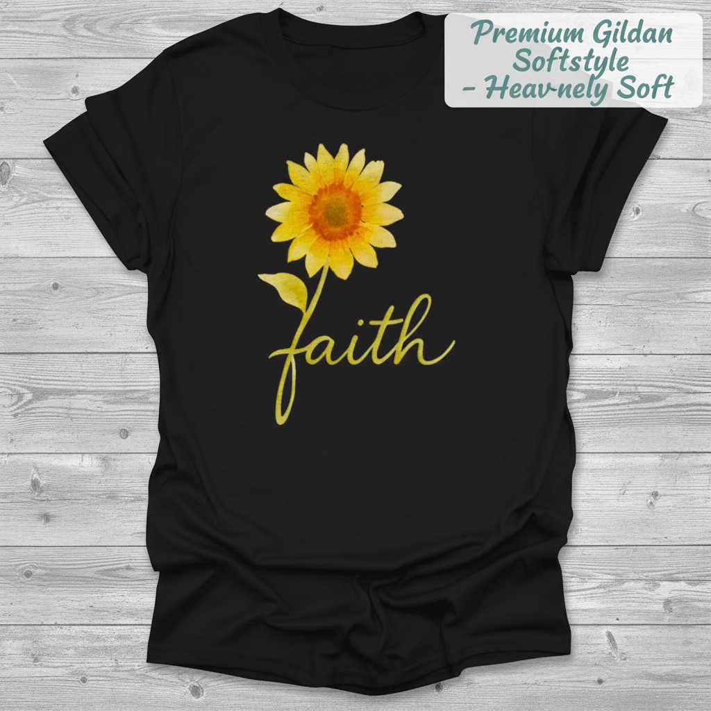 Sunflower Faith T-Shirt_clean