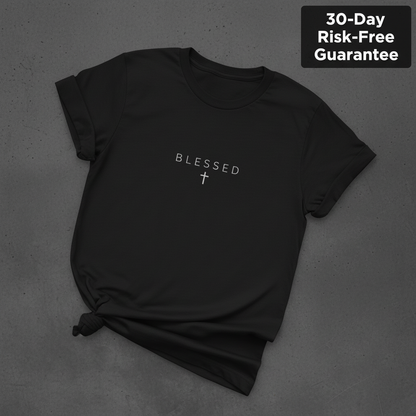 Blessed Cross T-Shirt_fold_tilt