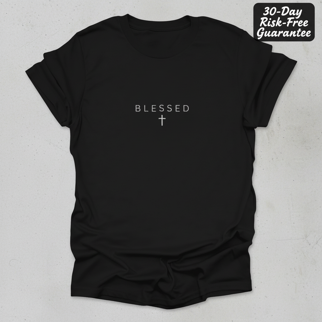 Blessed Cross T-Shirt_clean