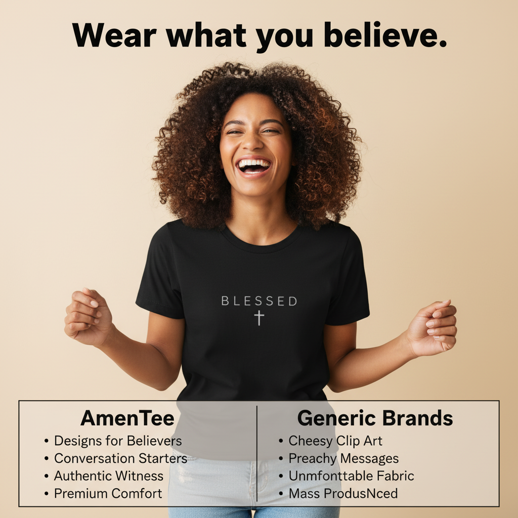 Blessed Cross T-Shirt_product_table