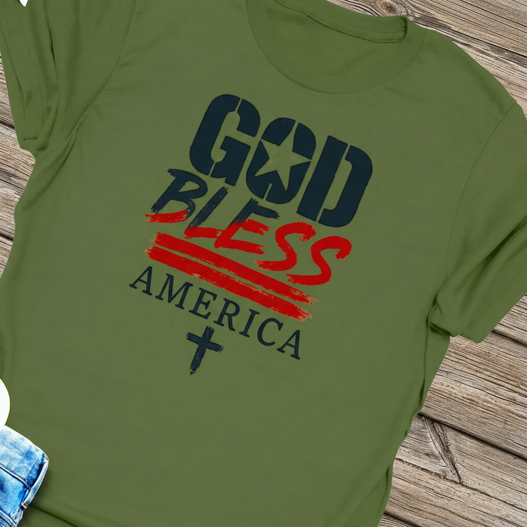God Bless America T-Shirt_extreme_za