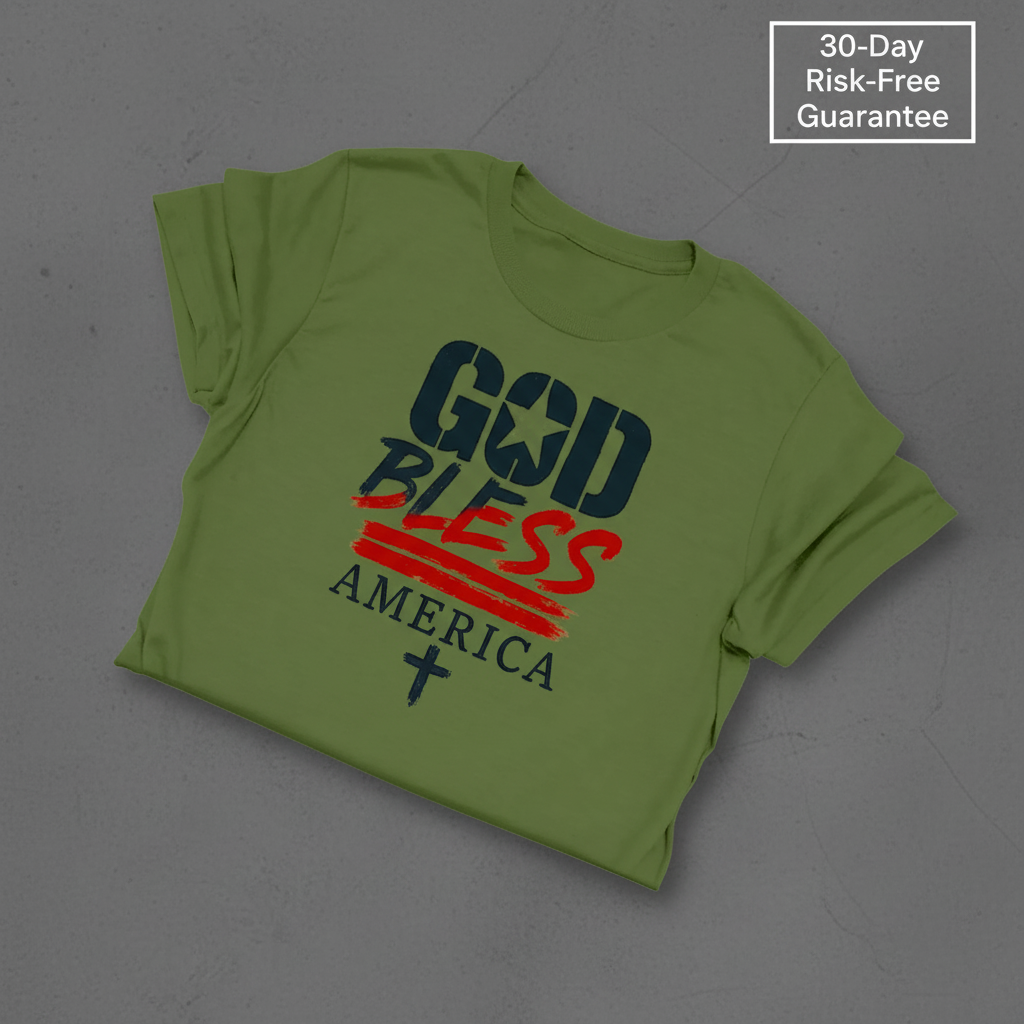 God Bless America T-Shirt_fold_tilt
