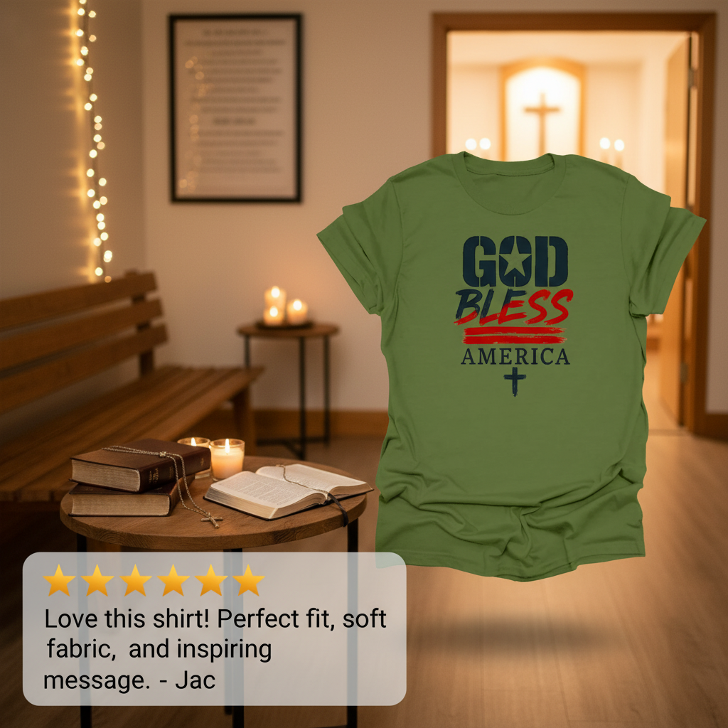 God Bless America T-Shirt_review_5star