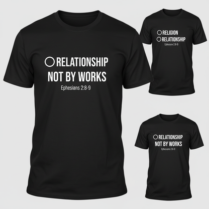Relationship Over Religion T-Shirt_triple_model