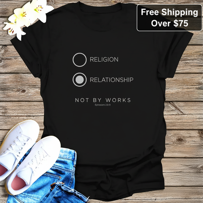 Relationship Over Religion T-Shirt_clean