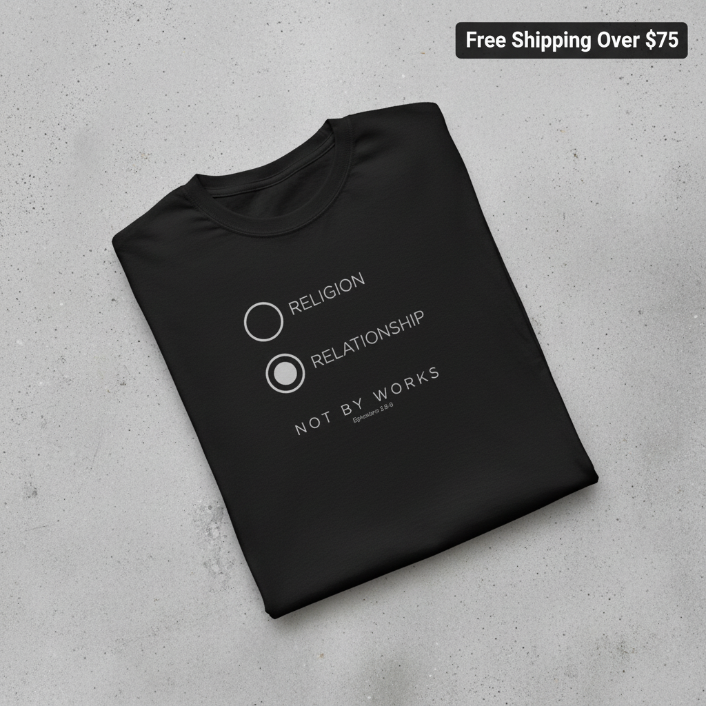 Relationship Over Religion T-Shirt_fold_tilt