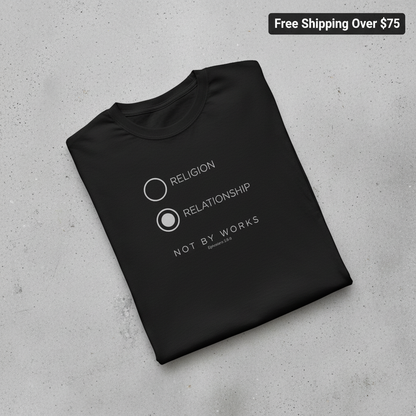 Relationship Over Religion T-Shirt_fold_tilt