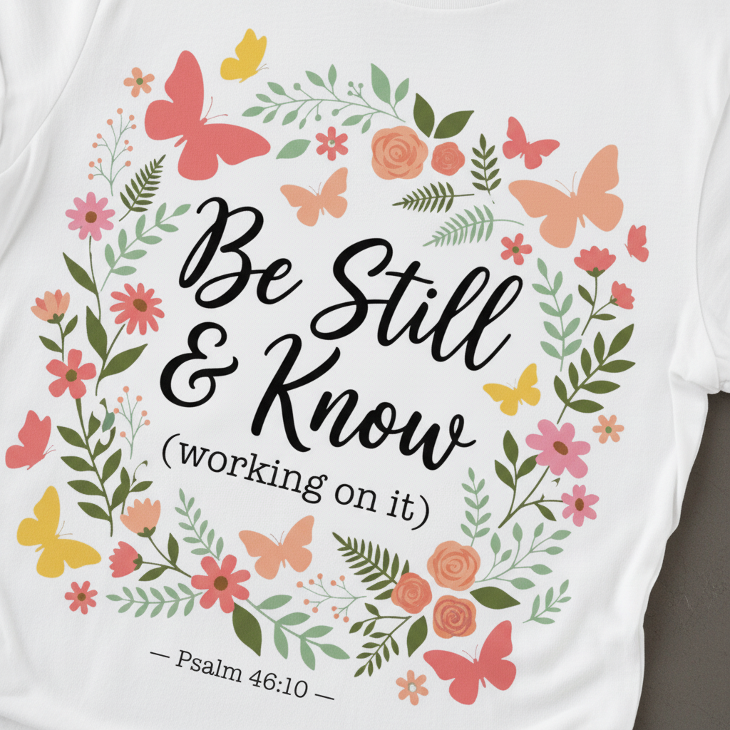 Be Still & Know T-Shirt_extreme_za