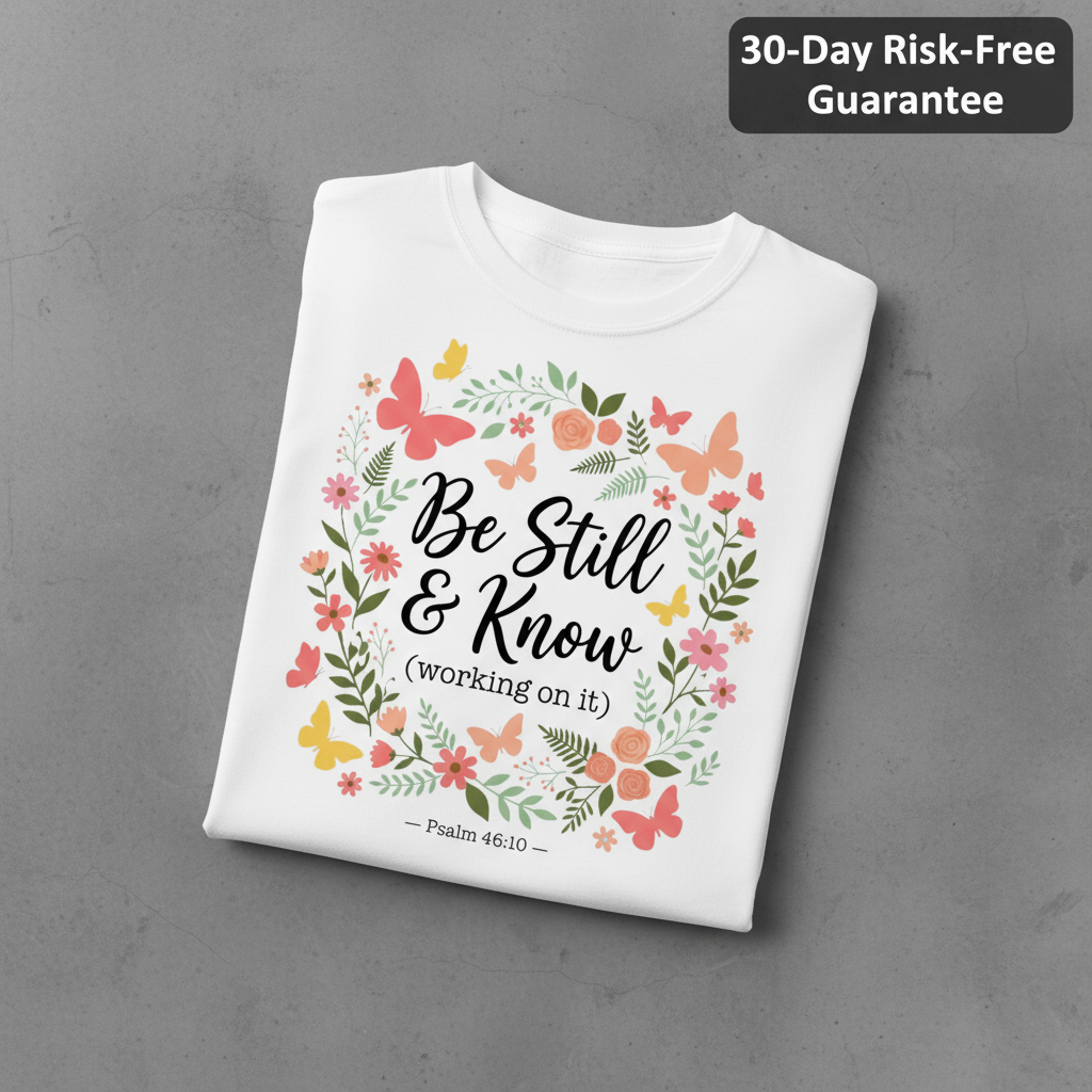 Be Still & Know T-Shirt_fold_tilt