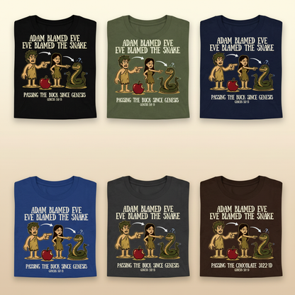 Passing the Buck T-Shirt_6color_grid
