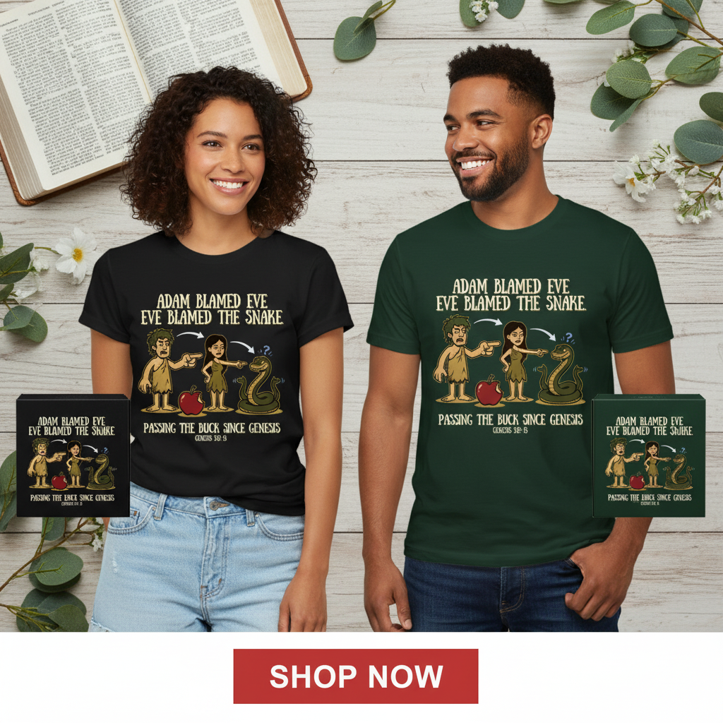 Passing the Buck T-Shirt_dual_model_life