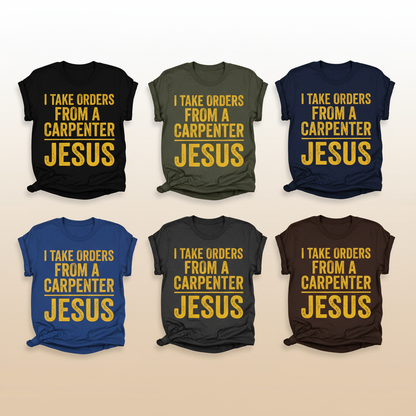 Orders From a Carpenter T-Shirt_6color_grid