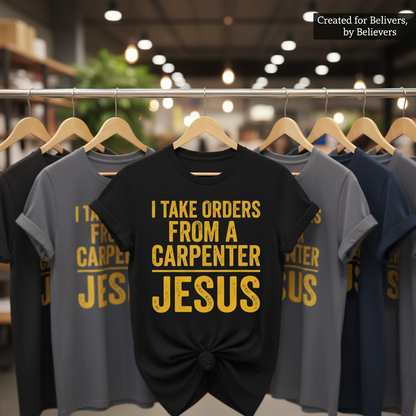 Orders From a Carpenter T-Shirt_boutique_rack