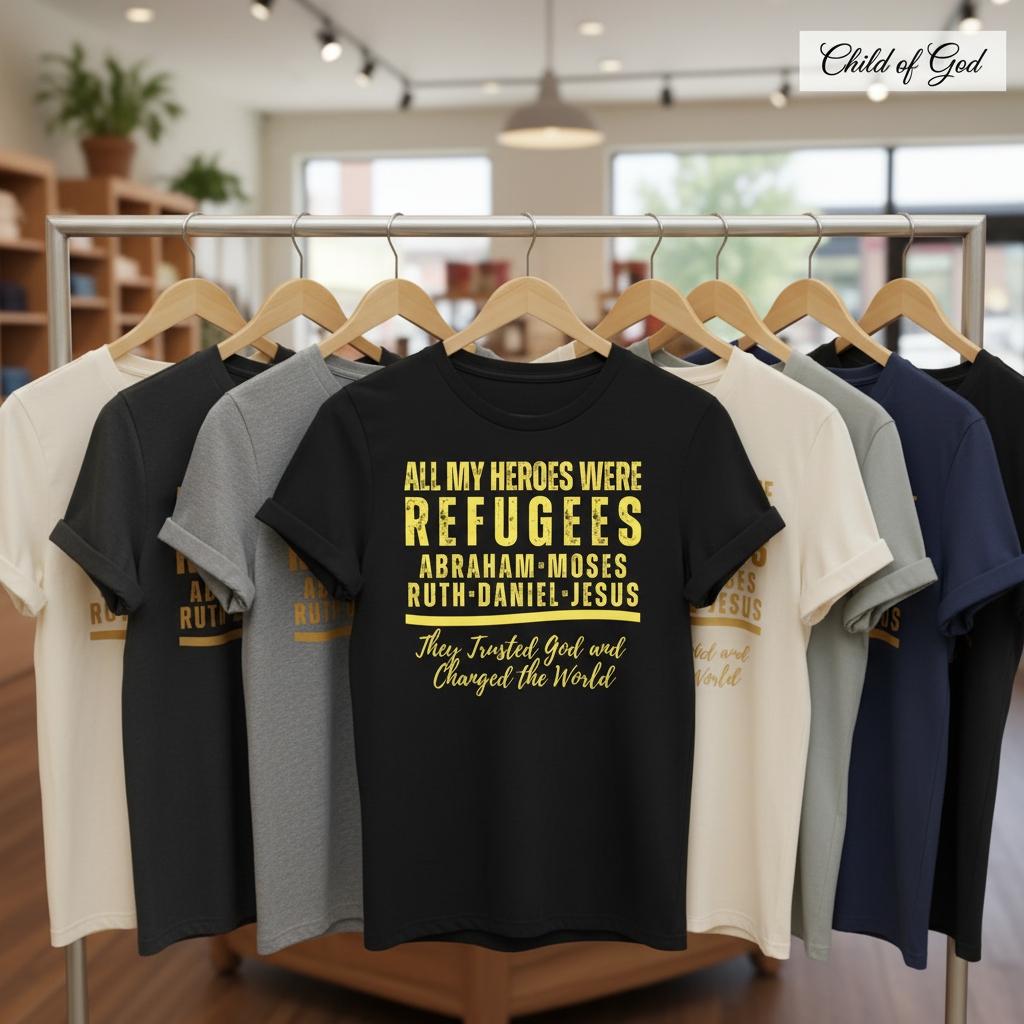 Heroes of Faith Refugees T-Shirt_boutique_rack