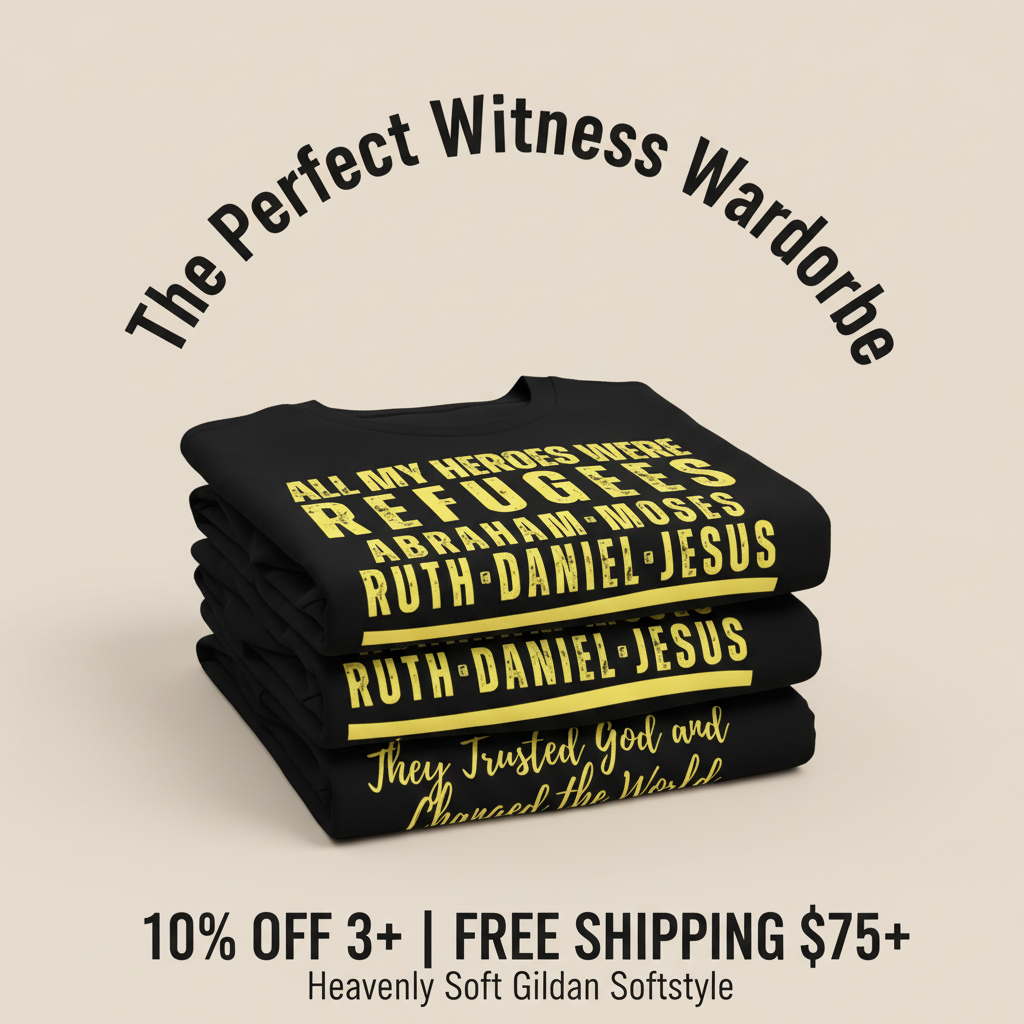 Heroes of Faith Refugees T-Shirt_stacked_promotion