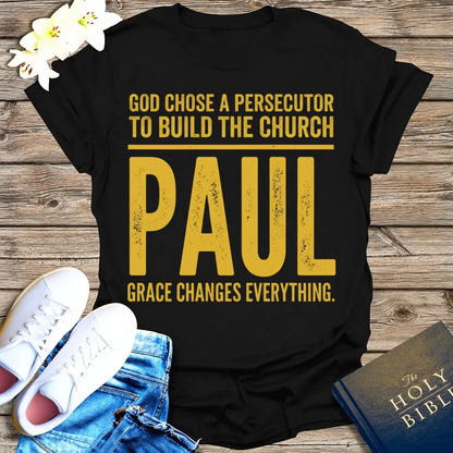 Grace Changes Everything Paul T-Shirt_triple_model