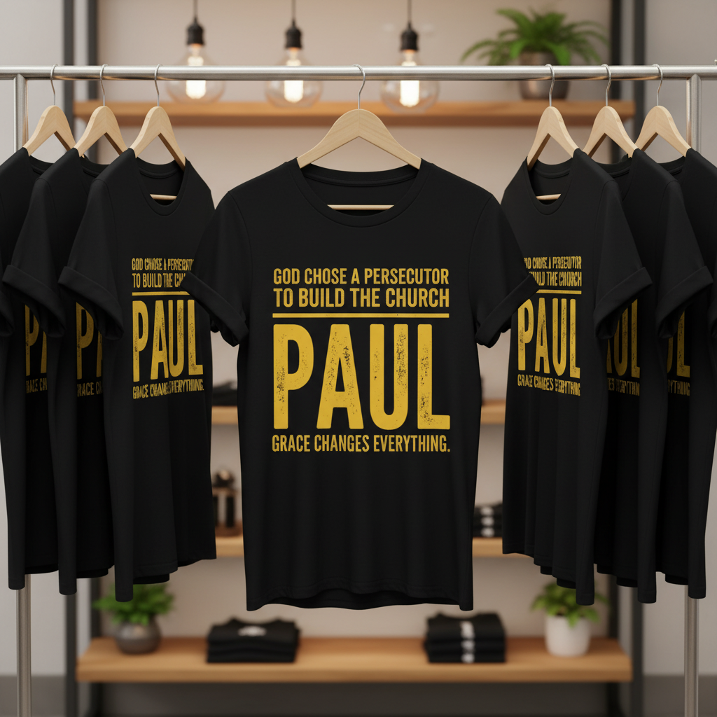 Grace Changes Everything Paul T-Shirt_boutique_rack