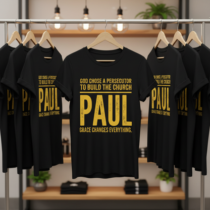 Grace Changes Everything Paul T-Shirt_boutique_rack
