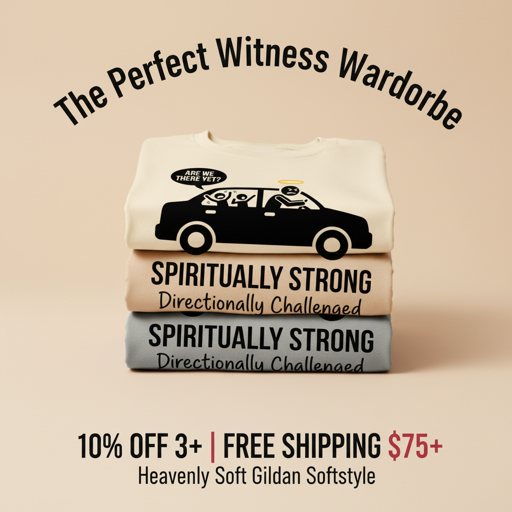 Spiritually Strong Travel Humor T-Shirt_stacked_promotion