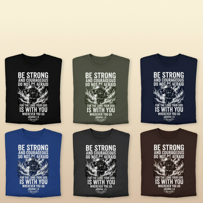 Firefighter Courage T-Shirt_6color_grid
