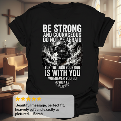 Firefighter Courage T-Shirt_review_5star
