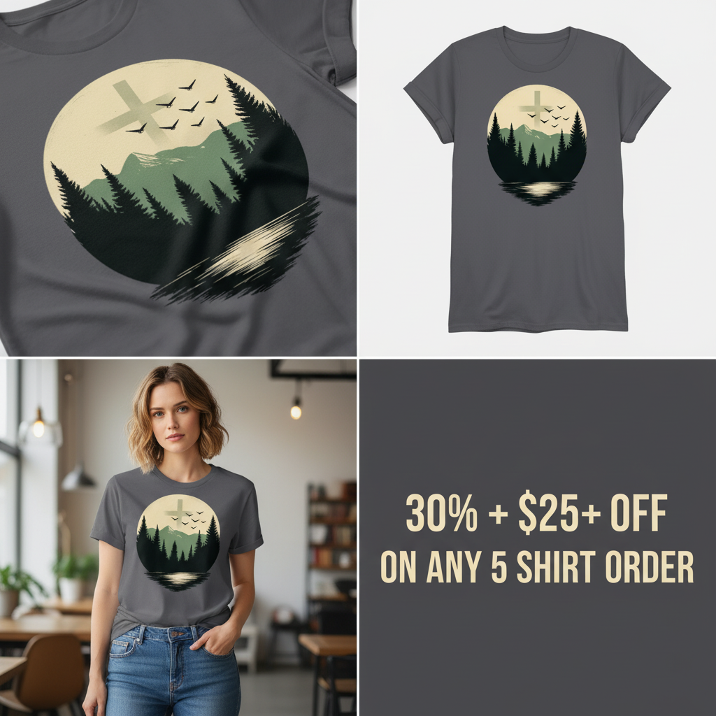 Wilderness Cross T-Shirt_4_panel