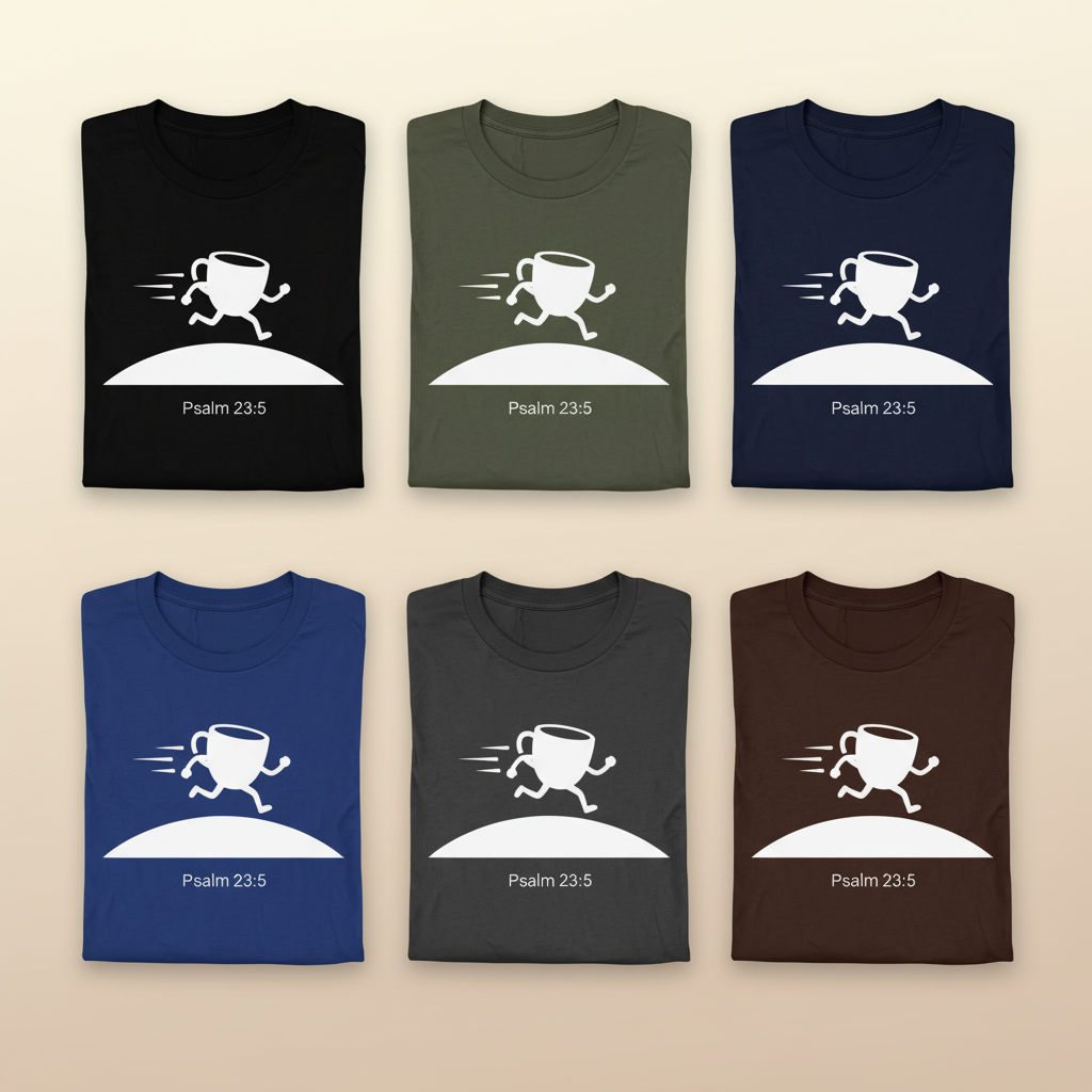 Overflowing Blessings Run T-Shirt_6color_grid