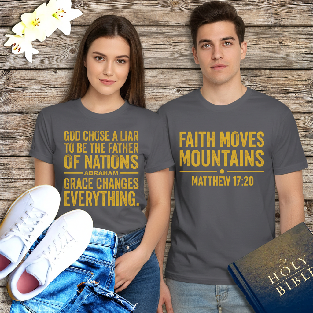Grace Changes Everything T-Shirt_dual_model_life