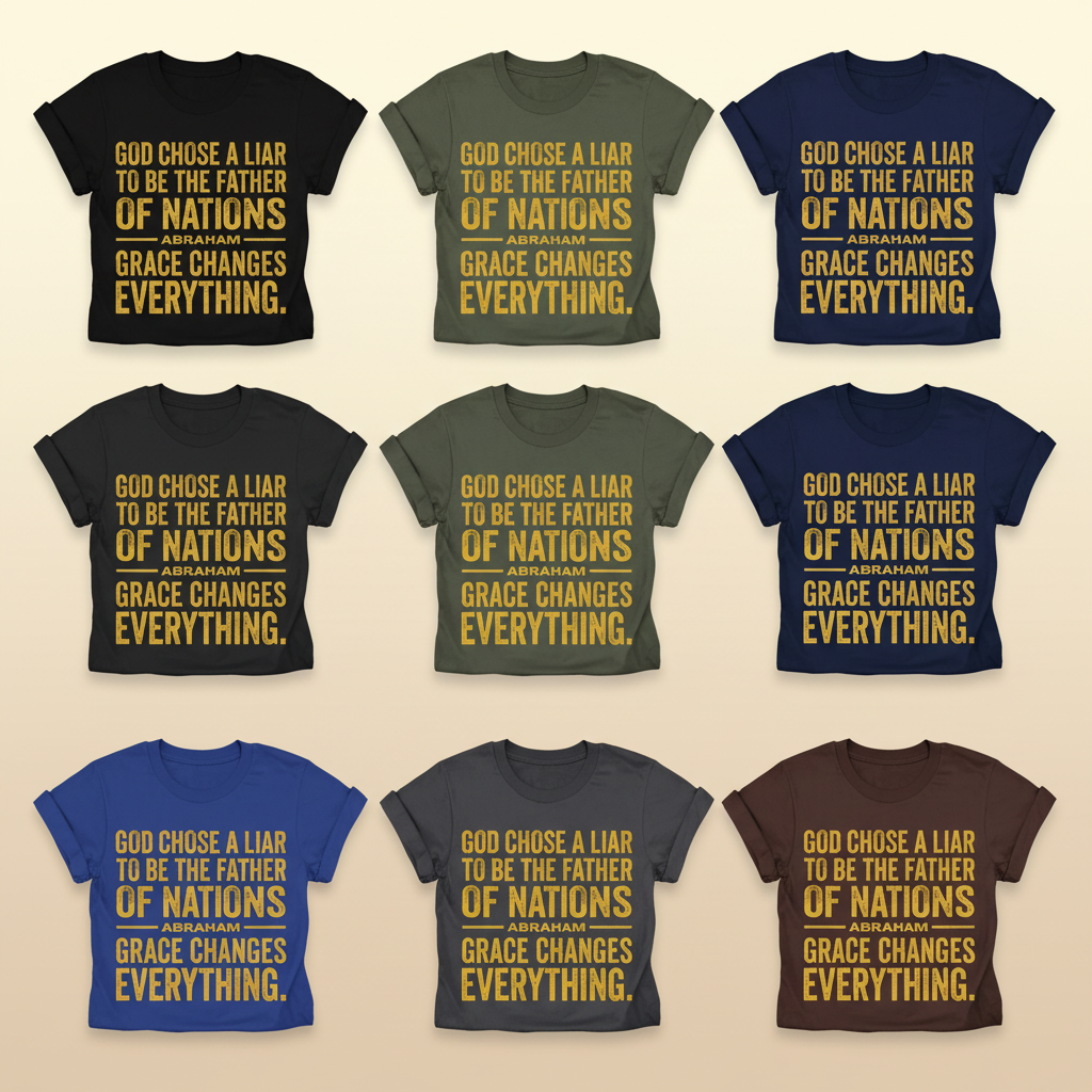 Grace Changes Everything T-Shirt_6color_grid