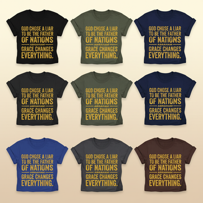 Grace Changes Everything T-Shirt_6color_grid