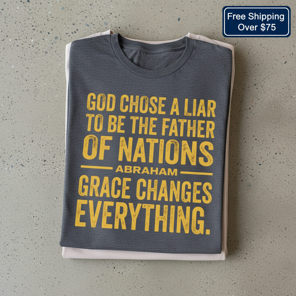 Grace Changes Everything T-Shirt_stacked_flatlay