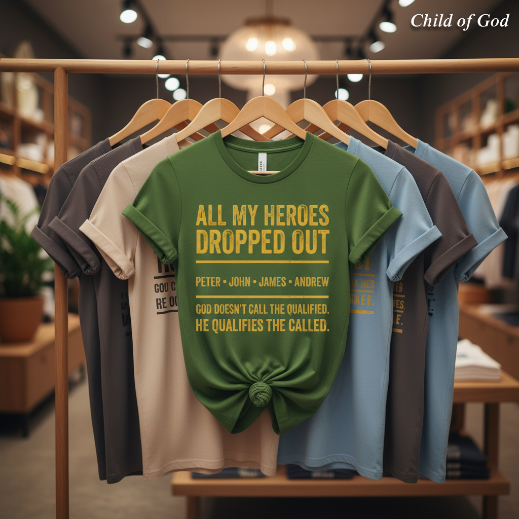 All My Heroes Dropped Out T-Shirt_boutique_rack