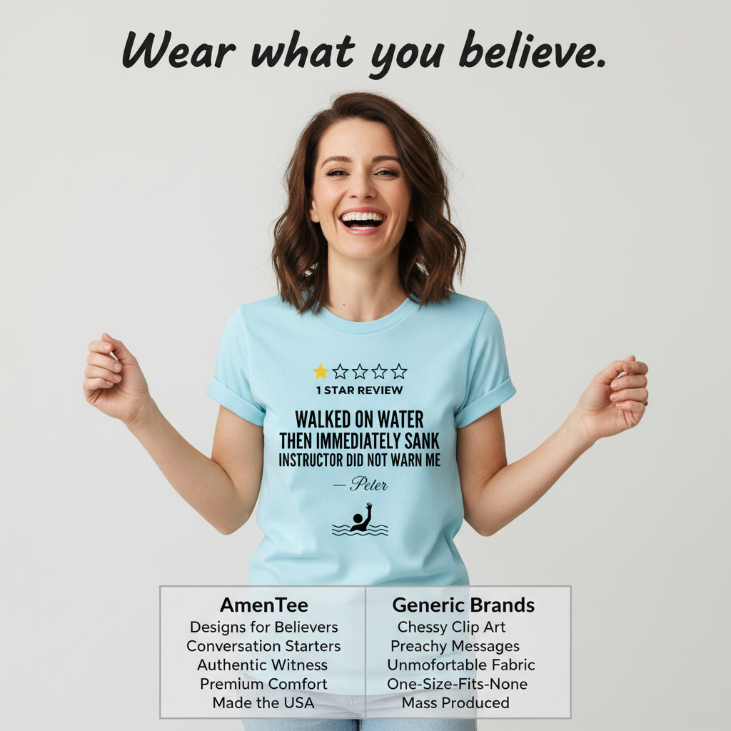 One Star Miracle Review T-Shirt_product_table