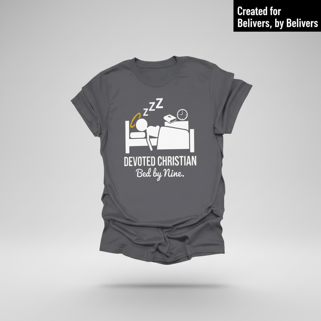 Devoted Christian Bed by Nine T-Shirt_3d_float