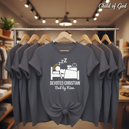 Devoted Christian Bed by Nine T-Shirt_boutique_rack